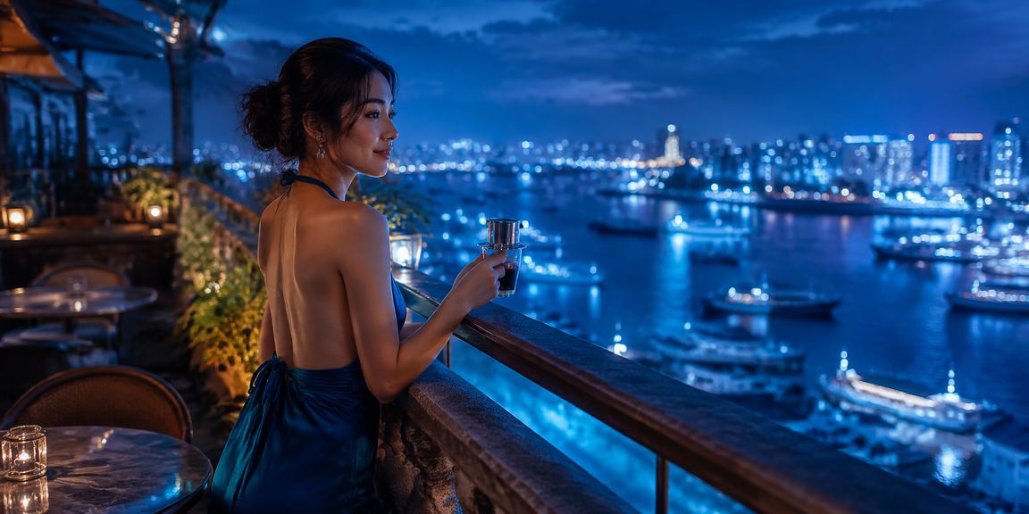 Người dùng Hà Nội chơi bài trực tuyến bên tách cà phê buổi tối
